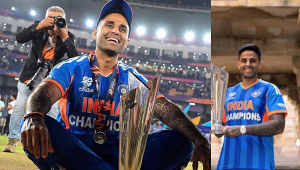 Suryakumar Yadav SURYAKUMAR YADAV LIFTS THE T20 WORLD CUP 2026 AS CAPTAIN