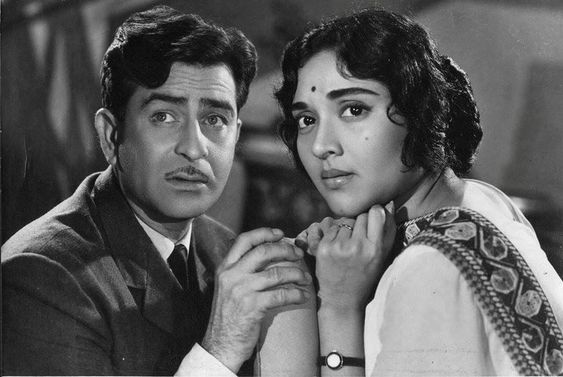 Vyjayanthimala and Raj Kapoor