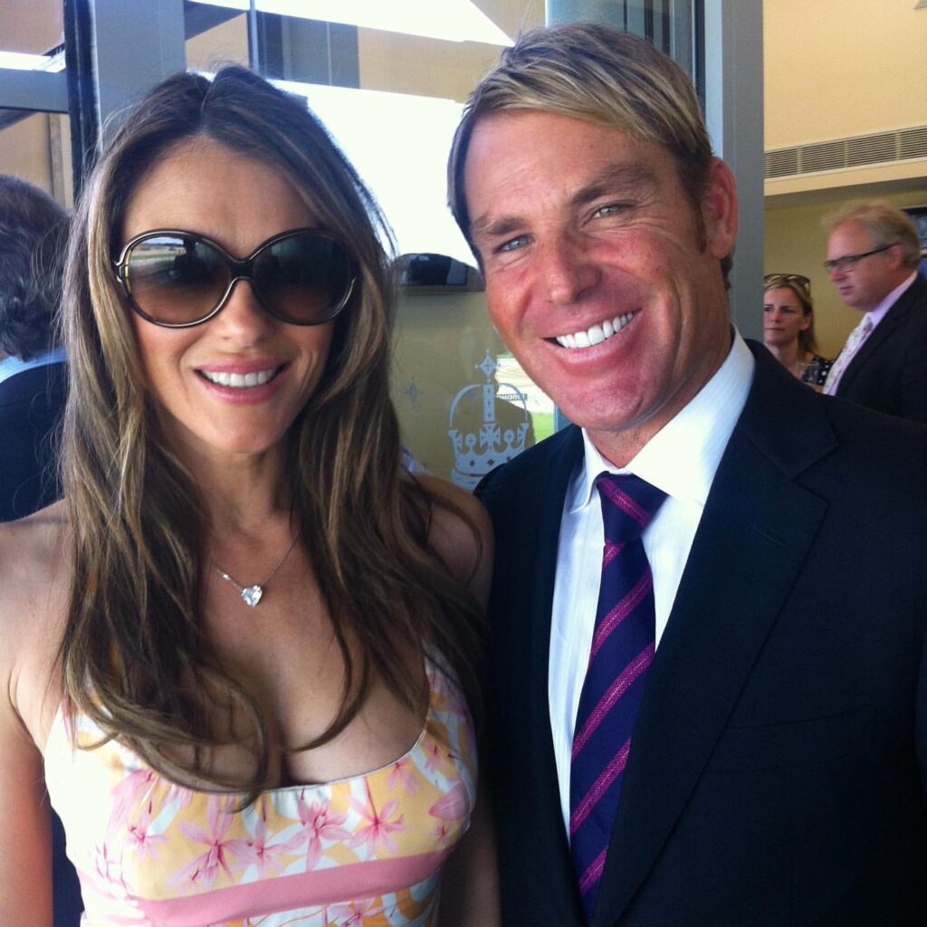 Elizabeth Hurley Mourns at Shane Warne's Death